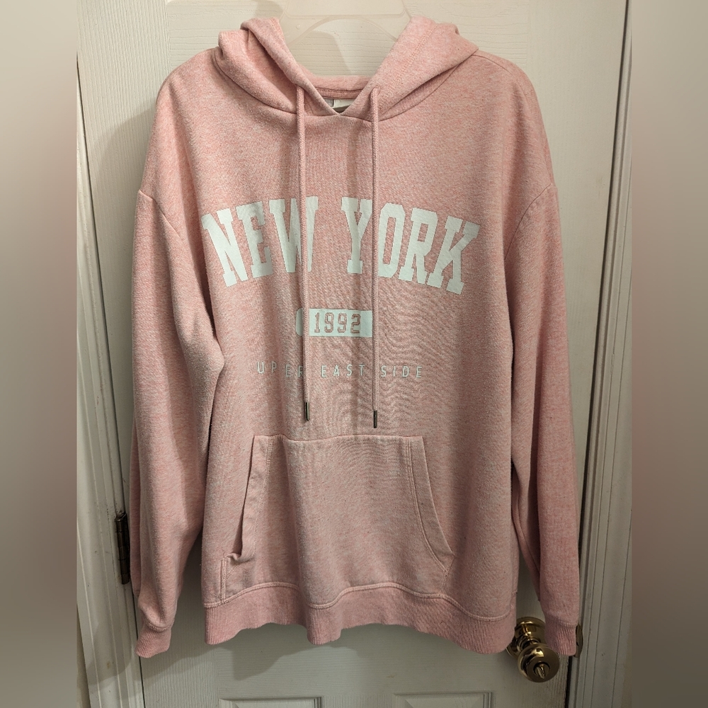 Women's Pink New York Sweatshirt -  Small